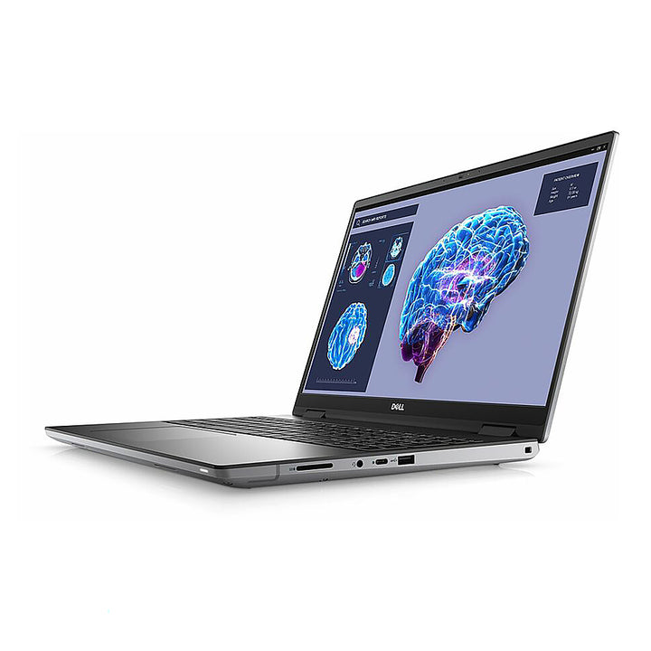 Dell - Mobile Processor 7680 16" Laptop - Intel Core i9-13950HX with 64GB Memory - 1TB SSD - Aluminum Titan Gray_2