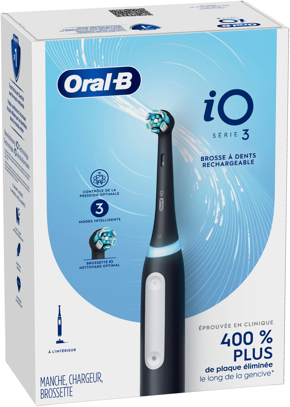 Oral-B - iO3 Electric Toothbrush (1) - Black_1