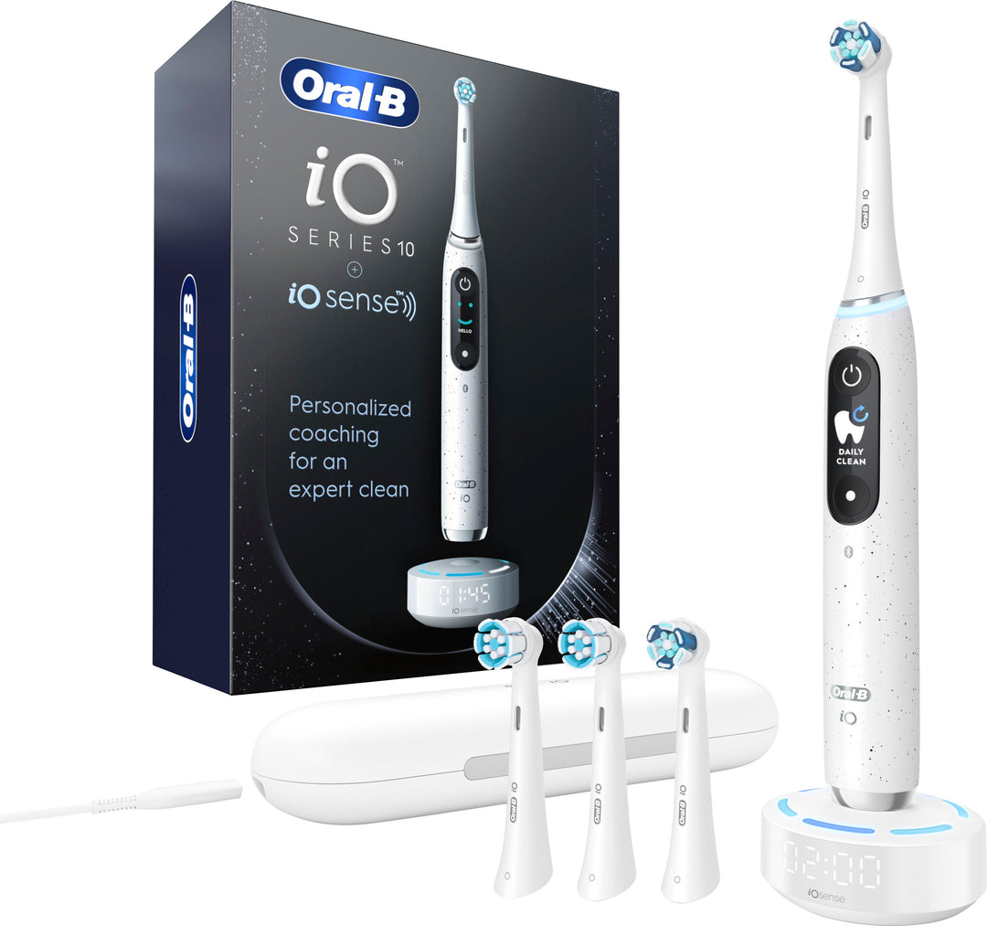 Oral-B - iO Series 10 Rechargeable Electric Toothbrush - White_6