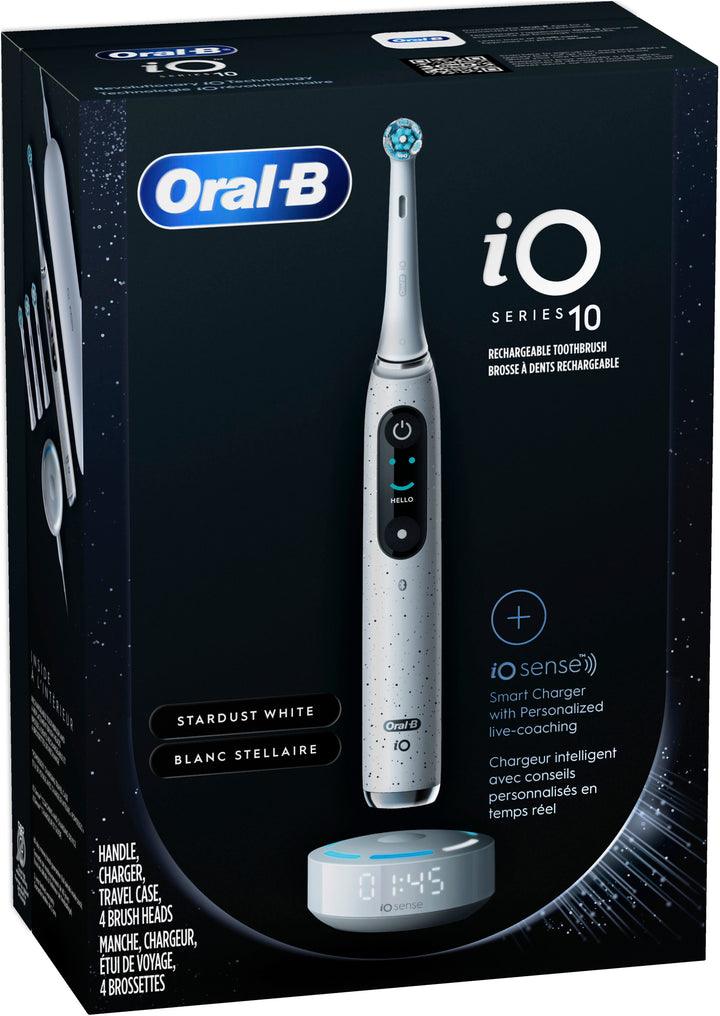 Oral-B - iO Series 10 Rechargeable Electric Toothbrush - White_3