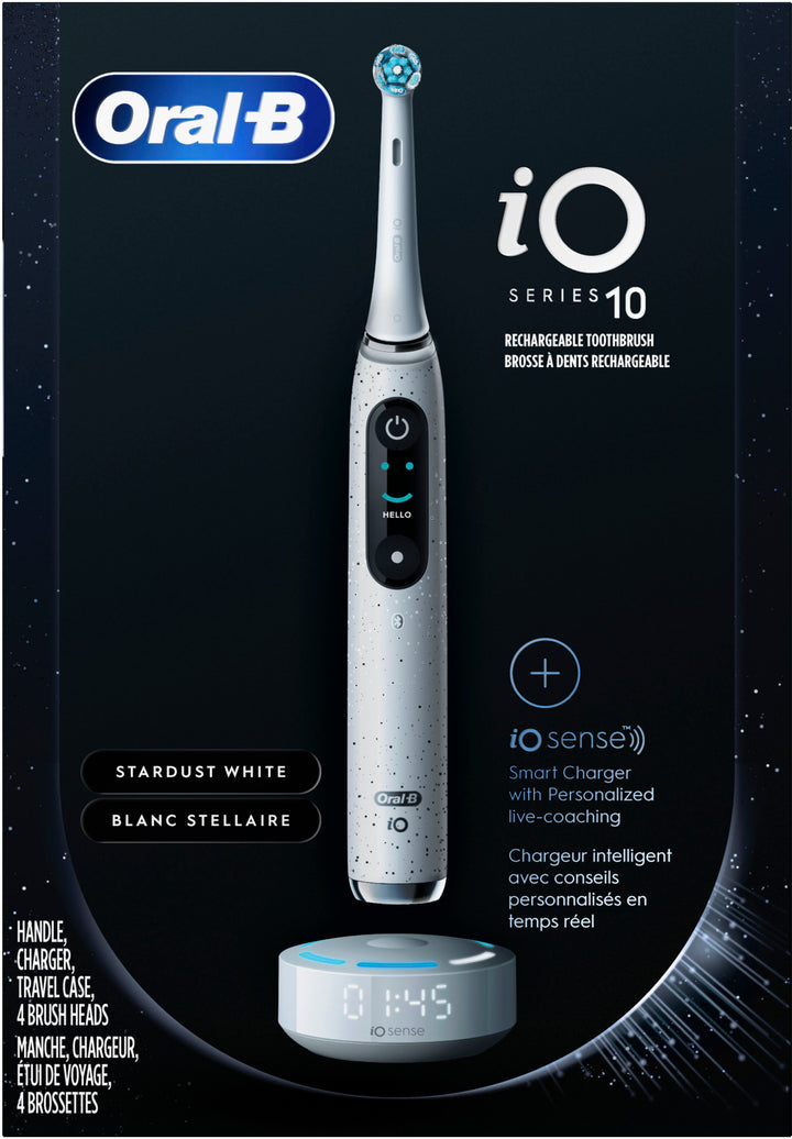 Oral-B - iO Series 10 Rechargeable Electric Toothbrush - White_4