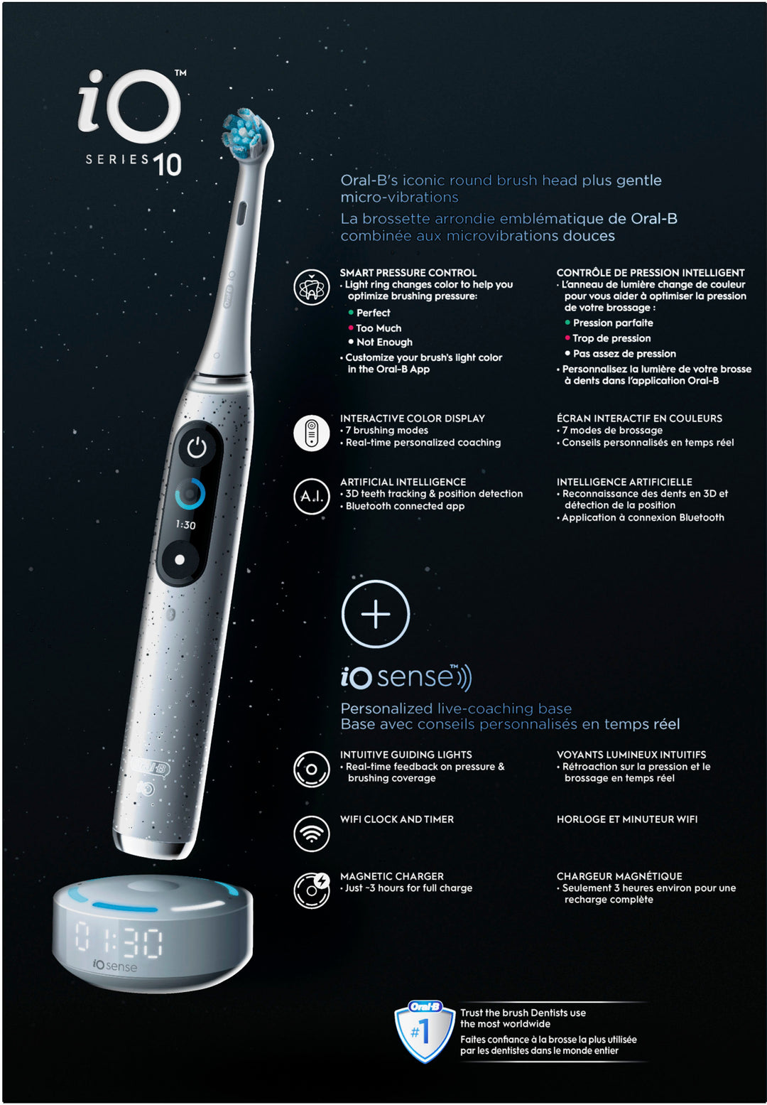 Oral-B - iO Series 10 Rechargeable Electric Toothbrush - White_2