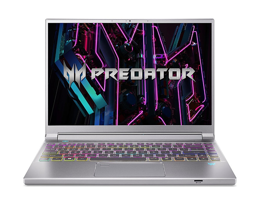 Acer - Predator Triton 14" 250Hz Gaming Laptop Mini-LED – Intel 13th Gen i7 with 16GB LPDDR5 – GeForce RTX 4070– 1TB SSD - Sparkly Silver_0