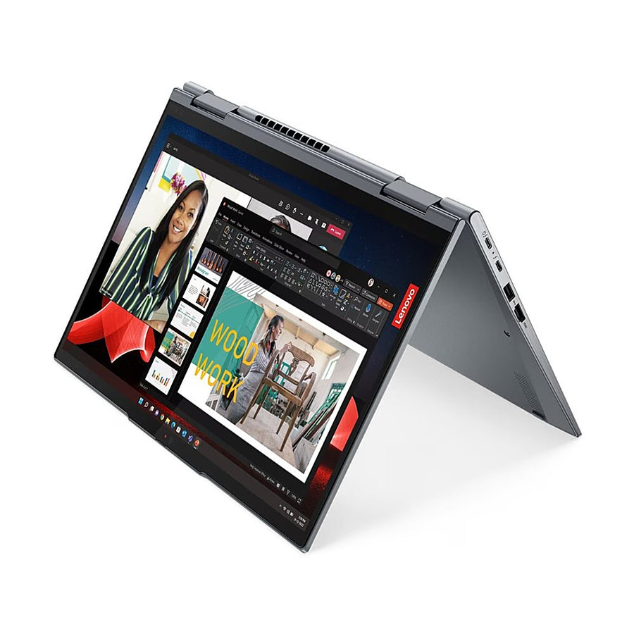 Lenovo - ThinkPad X1 Yoga Gen 8 2-in-1 14" Touch-Screen Laptop - Intel Core i7 with 16GB Memory - 512GB SSD_0