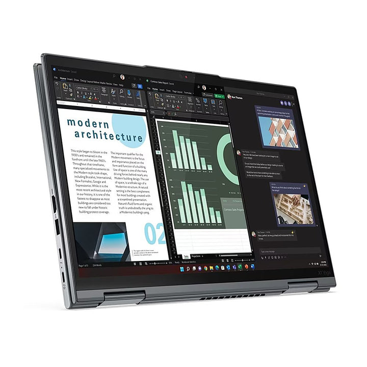 Lenovo - ThinkPad X1 Yoga Gen 8 2-in-1 14" Touch-Screen Laptop - Intel Core i7 with 16GB Memory - 512GB SSD_4