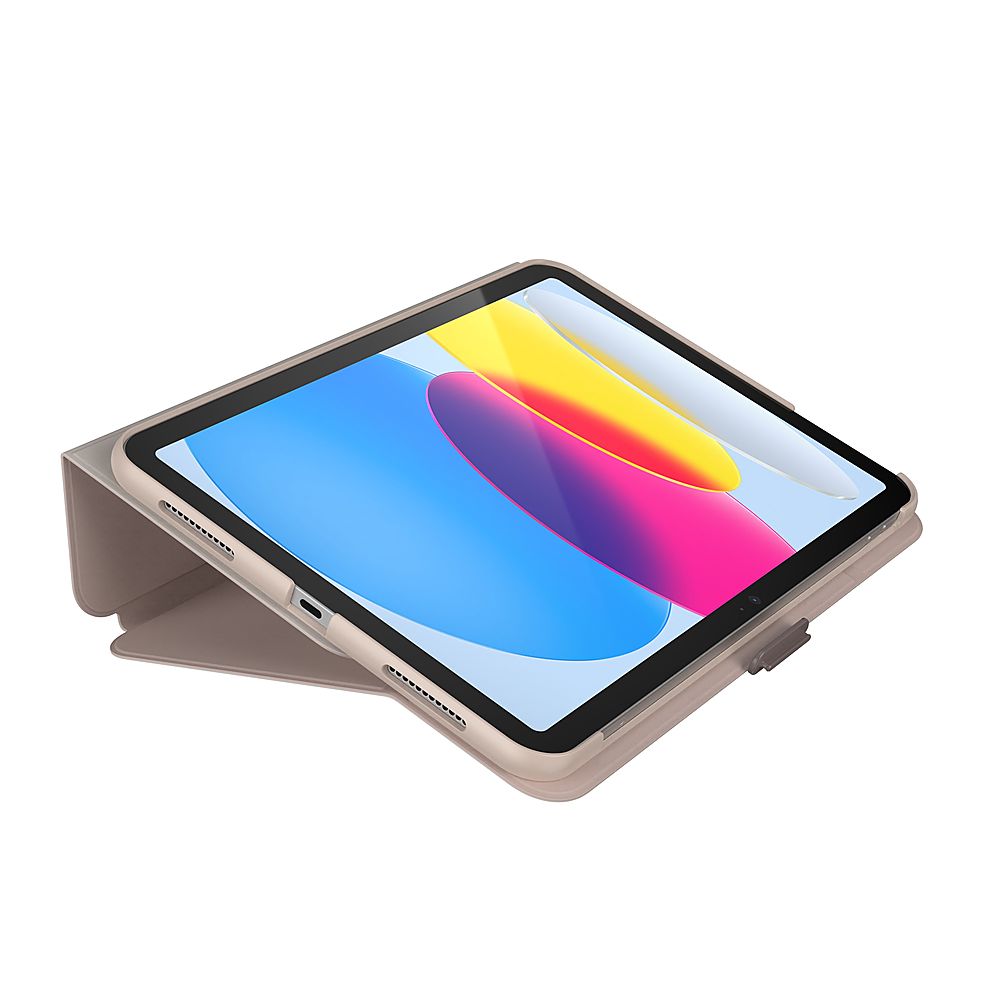 Speck - Balance Folio R Case for Apple iPad 10.9" (10th Gen 2022) - Beech Grey_4