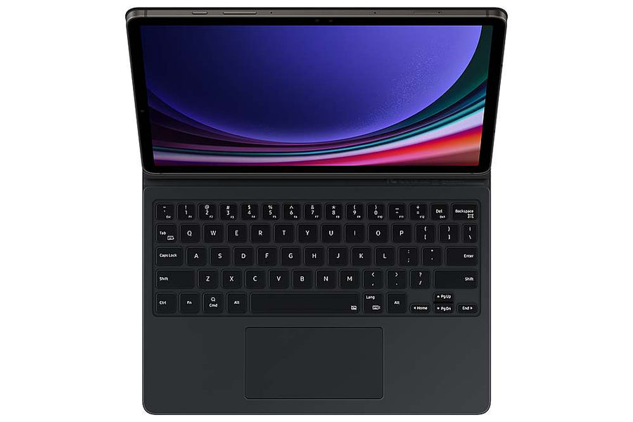 Samsung - Galaxy Tab S9 Book Cover Keyboard - Black_0
