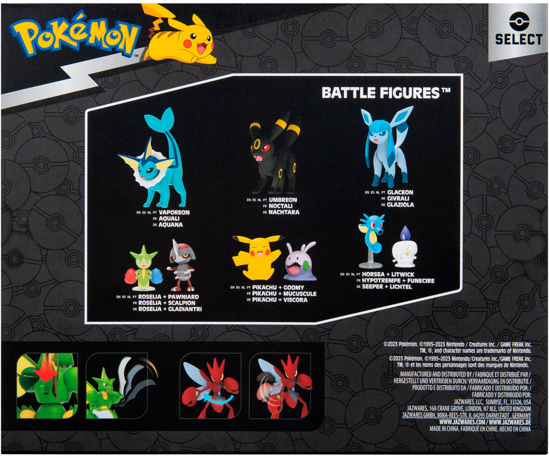 Jazwares - Pokemon Select - Evolution Pack (Scyther/Scizor)_2