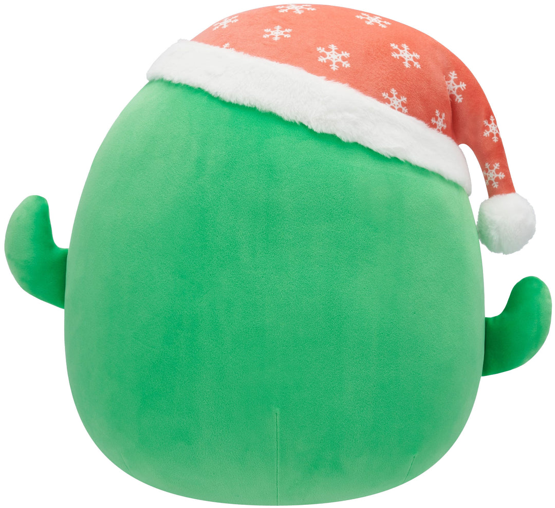 Jazwares - Squishmallows 16" Plush - Holiday - Cactus w/Santa Hat - Maritza_5