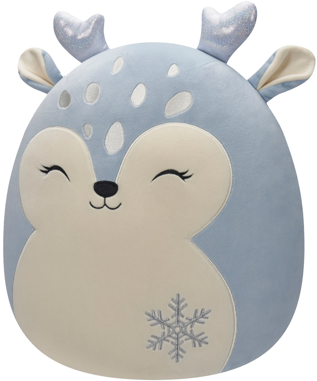 Jazwares - Squishmallows 16" Plush - Holiday Purple Fawn with Snowflake - Farryn_1