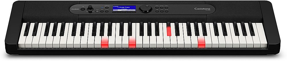 Casio LKS450 61 Key Keyboard with Lighted Keys - Black_0