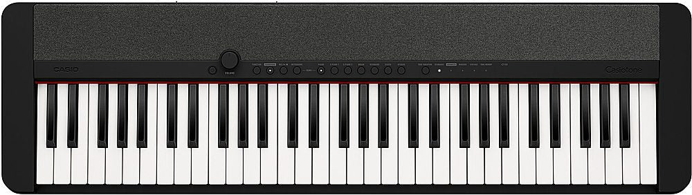 Casio CTS1 Portable Keyboard with 61 Keys - Black_0