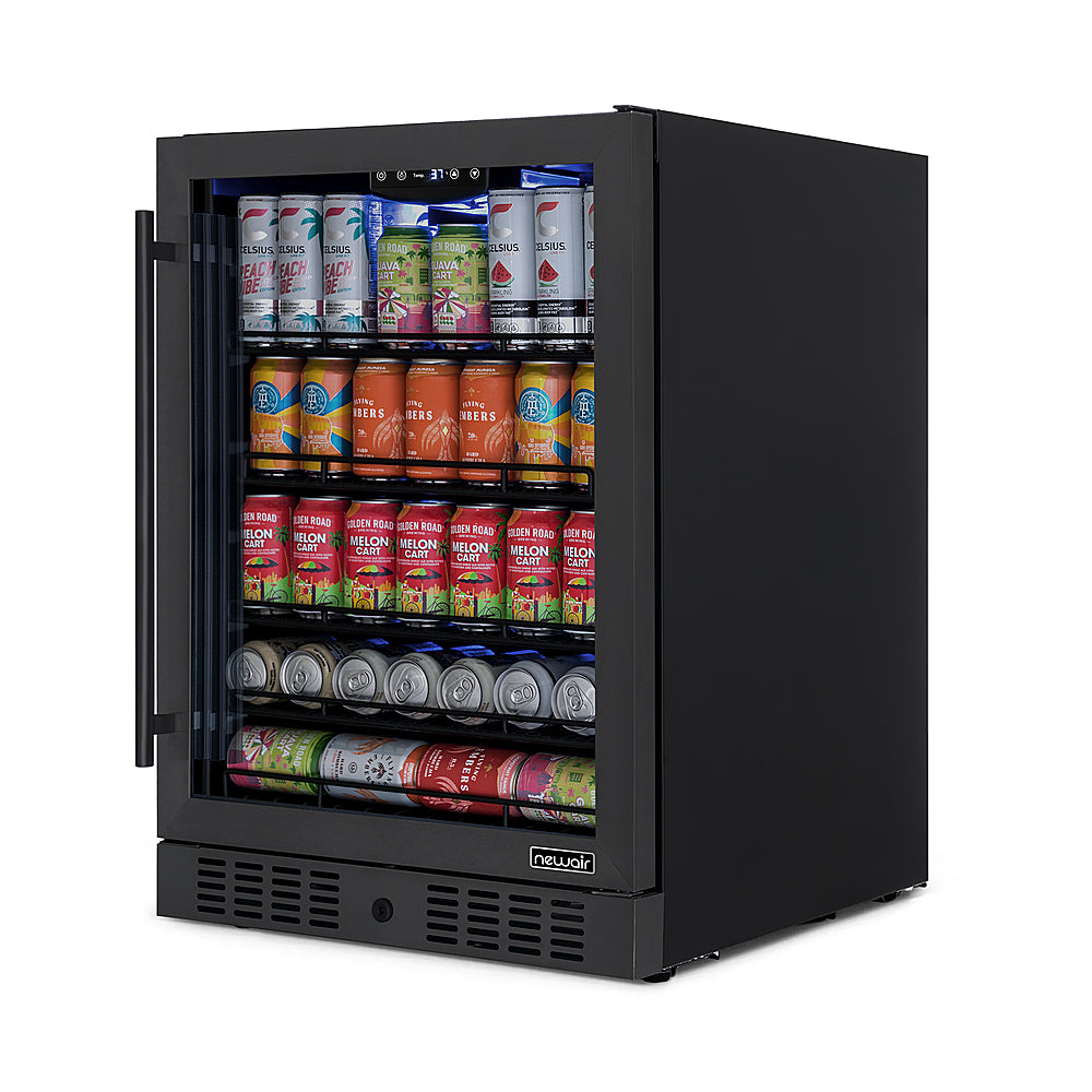 NewAir - 24” 177-Can Beverage Refrigerator Cooler with Adjustable Shelves_7