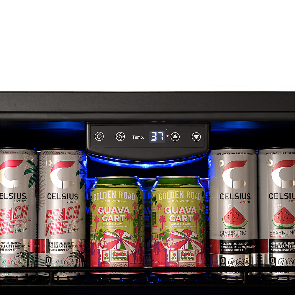 NewAir - 24” 177-Can Beverage Refrigerator Cooler with Adjustable Shelves_6
