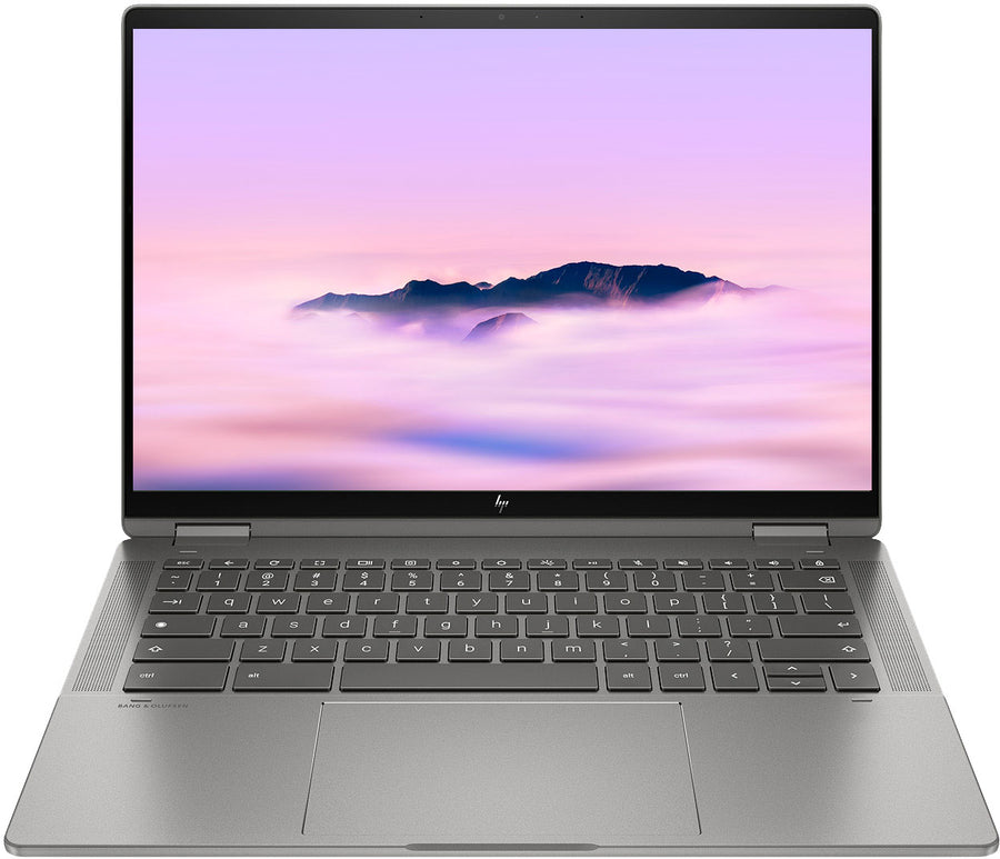 HP - 2-in-1 14" Wide Ultra XGA Touch-Screen Chromebook Plus Laptop - Intel Core i3 - 8GB Memory - 256GB SSD - Mineral Silver_0