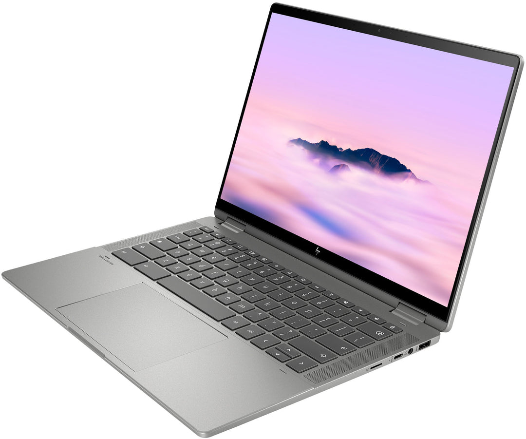 HP - 2-in-1 14" Wide Ultra XGA Touch-Screen Chromebook Plus Laptop - Intel Core i3 - 8GB Memory - 256GB SSD - Mineral Silver_2