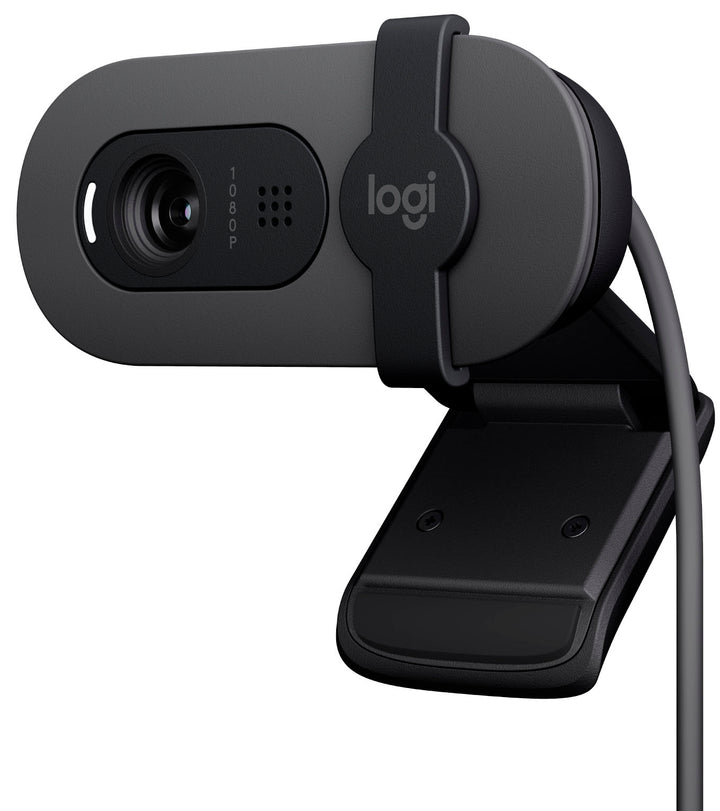 Logitech - Brio 100 1080p Full HD Webcam for Meetings and Streaming - Graphite_0