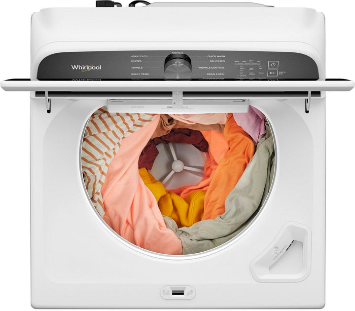 Whirlpool - 5.3 Cu. Ft. High Efficiency Top Load Washer with Deep Water Wash Option - White_6