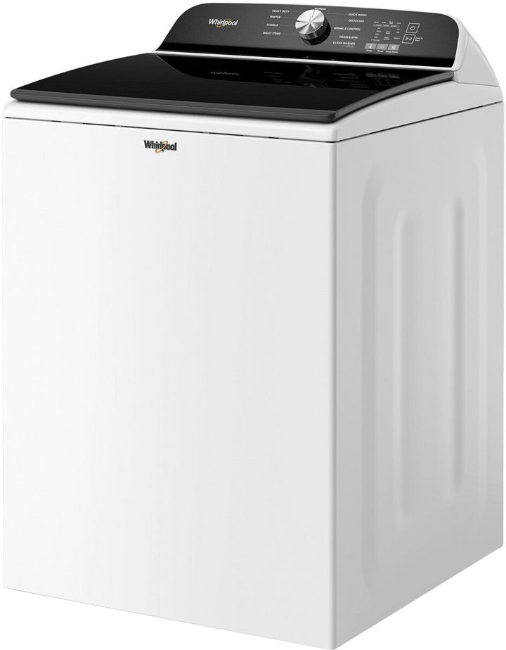 Whirlpool - 5.3 Cu. Ft. High Efficiency Top Load Washer with Deep Water Wash Option - White_2
