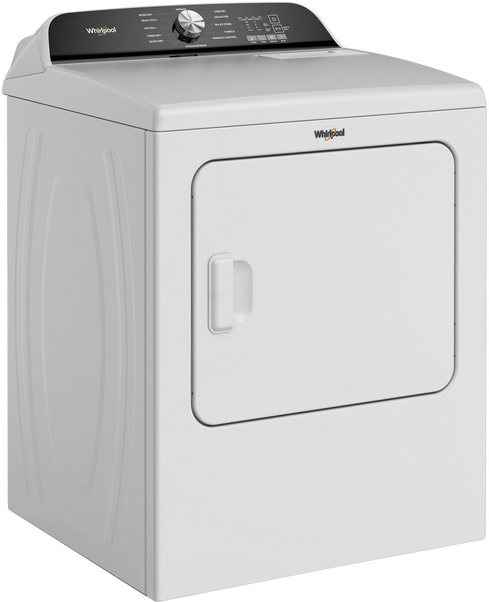 Whirlpool - 7.0 Cu. Ft. Electric Dryer with Moisture Sensor - White_4