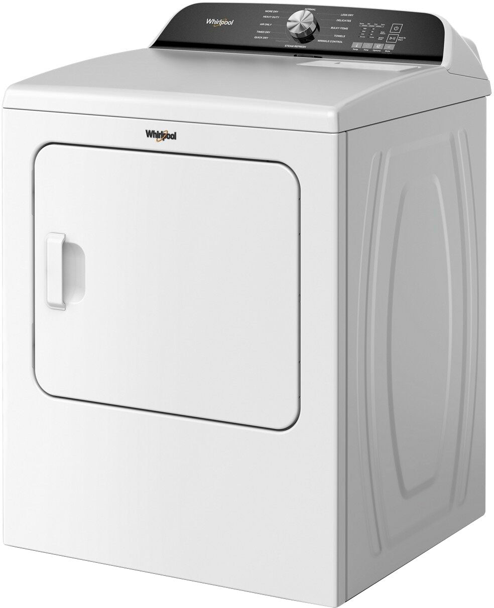 Whirlpool - 7.0 Cu. Ft. Electric Dryer with Moisture Sensor - White_3
