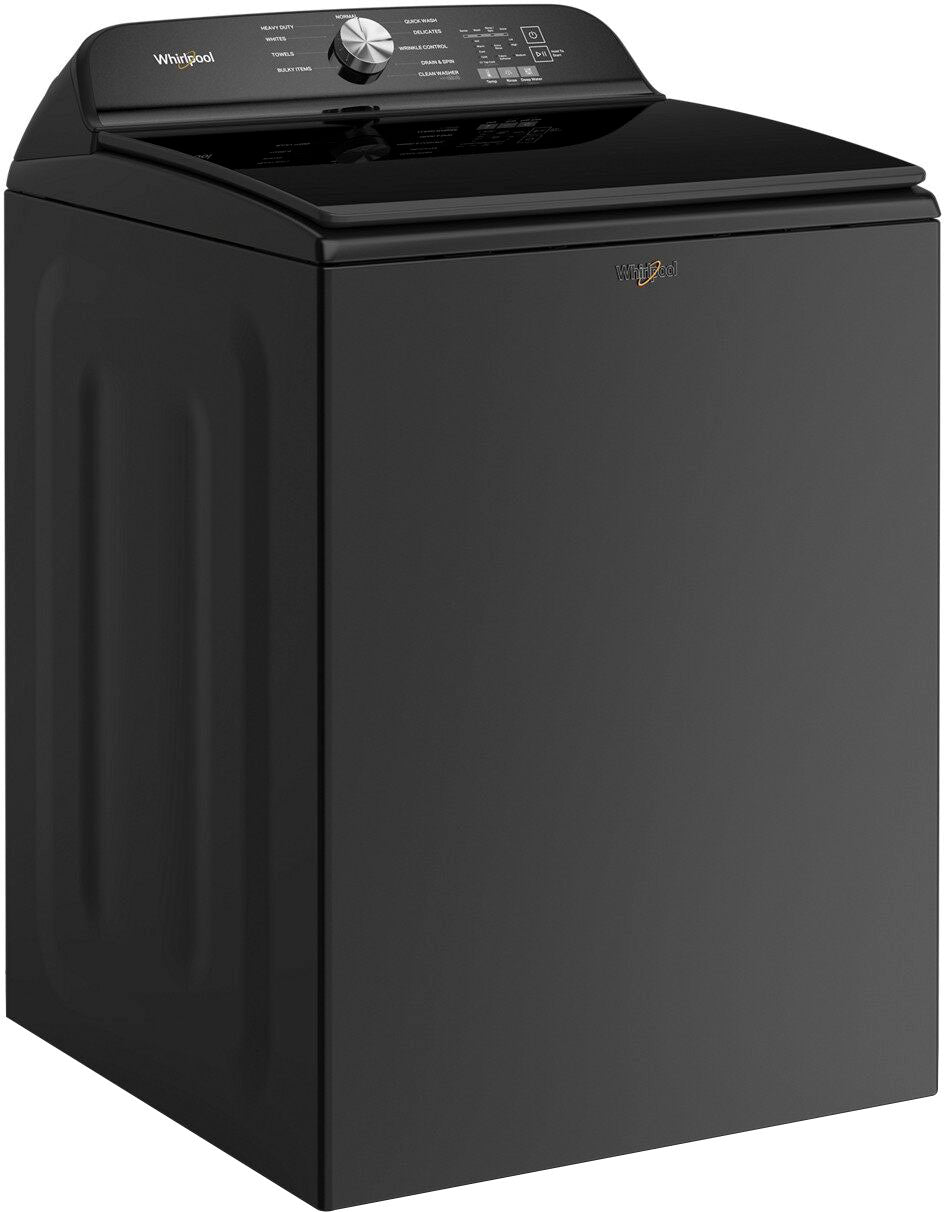 Whirlpool - 5.3 Cu. Ft. High Efficiency Top Load Washer with Deep Water Wash Option - Volcano Black_1