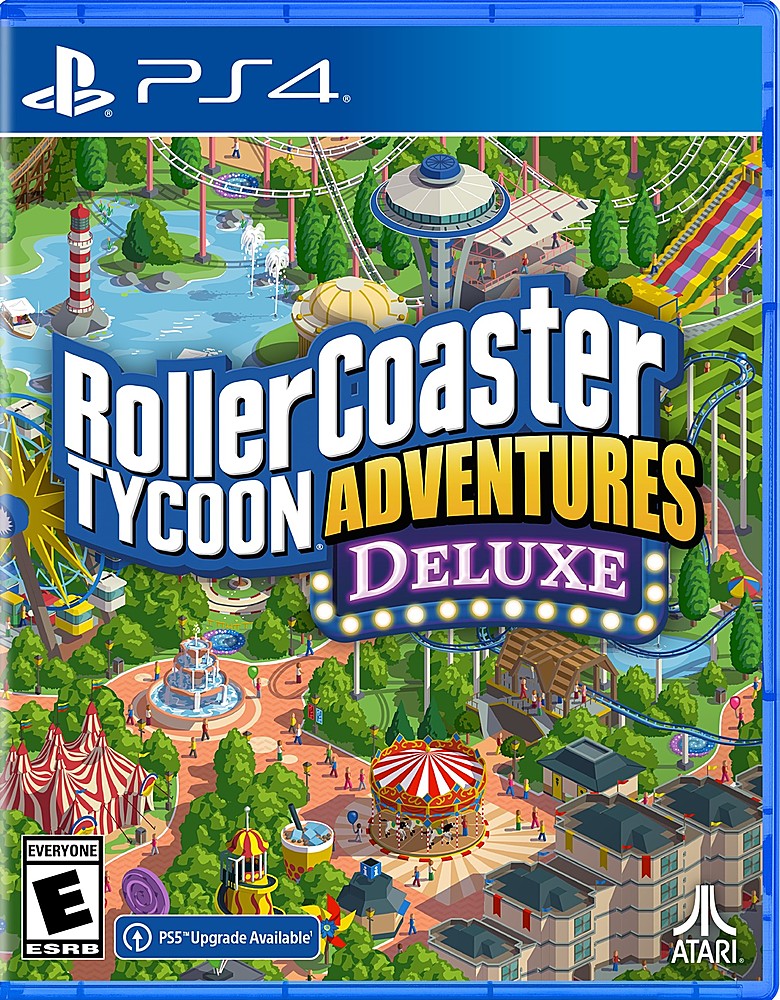 Rollercoater Tycoon Adventures Deluxe Edition - PlayStation 4_0
