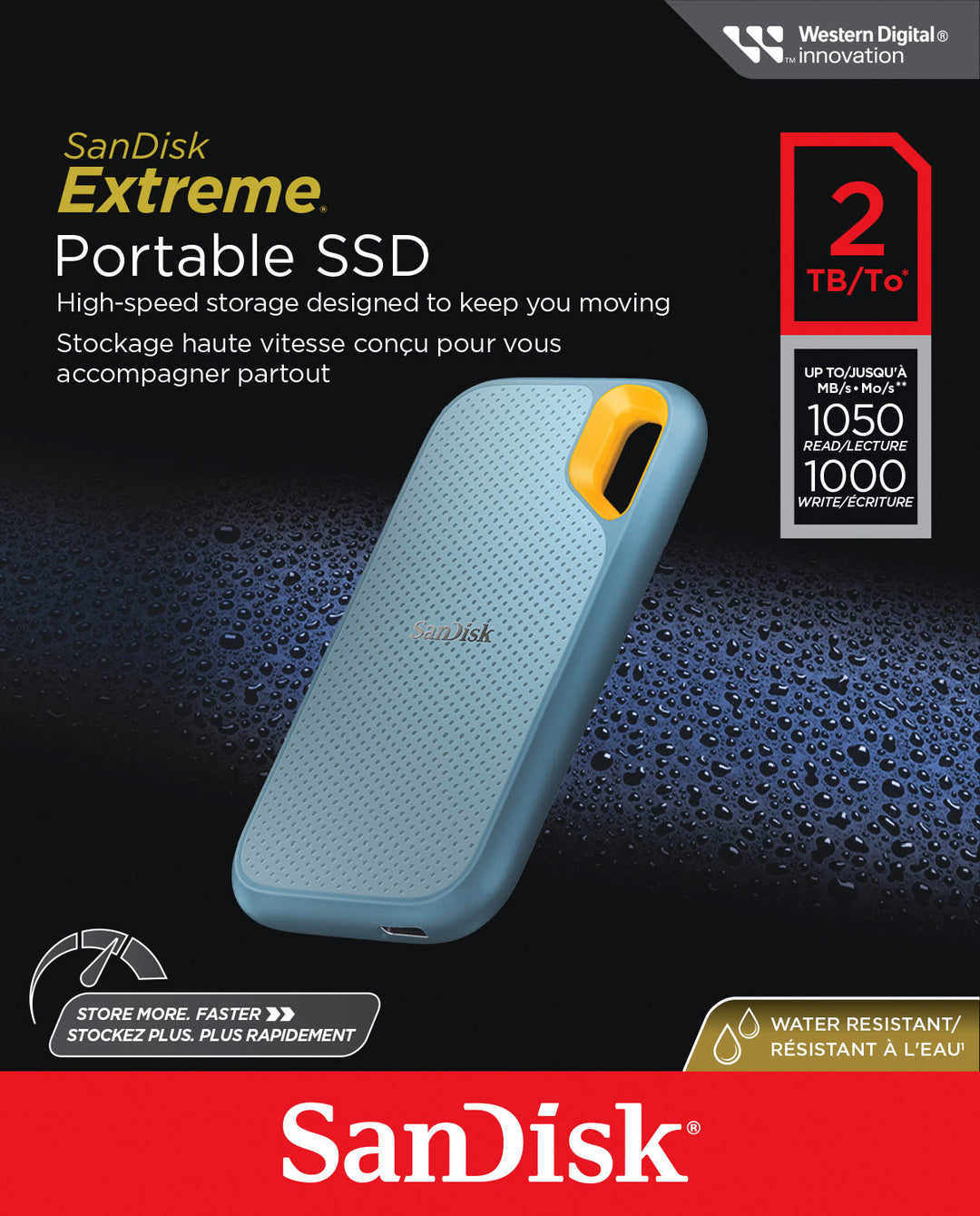 SanDisk 2TB Extreme Portable SSD - Sky Blue_2