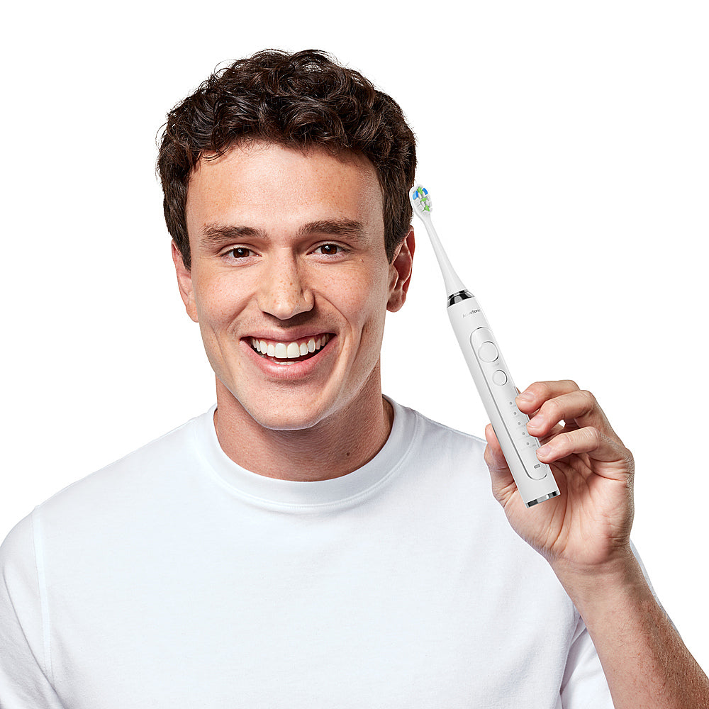 Aquasonic Elite Series Electric Toothbrush - White - White_1
