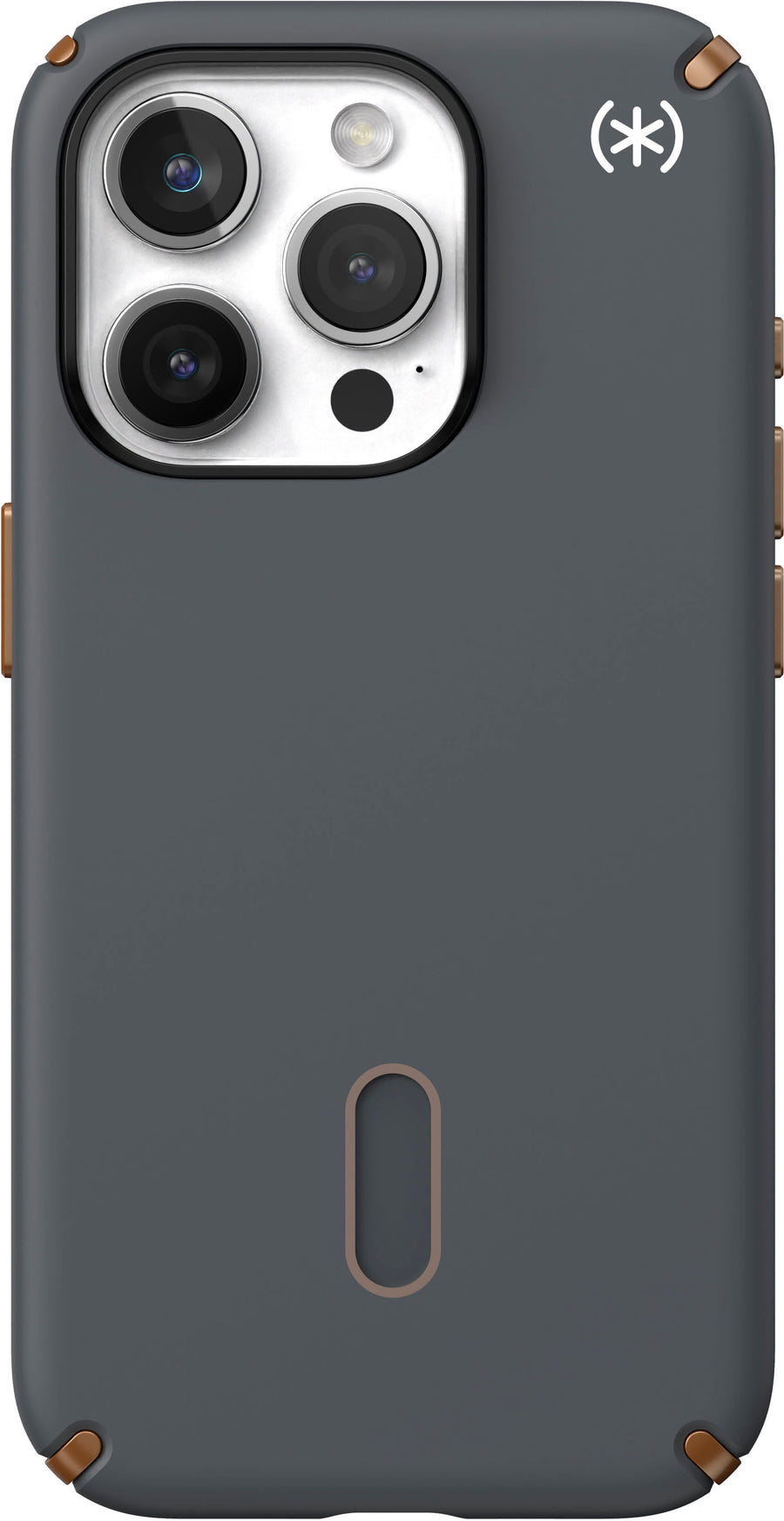 Speck - Presidio2 Pro ClickLock Case with Magsafe for Apple iPhone 15 Pro - Charcoal/Cool Bronze_0