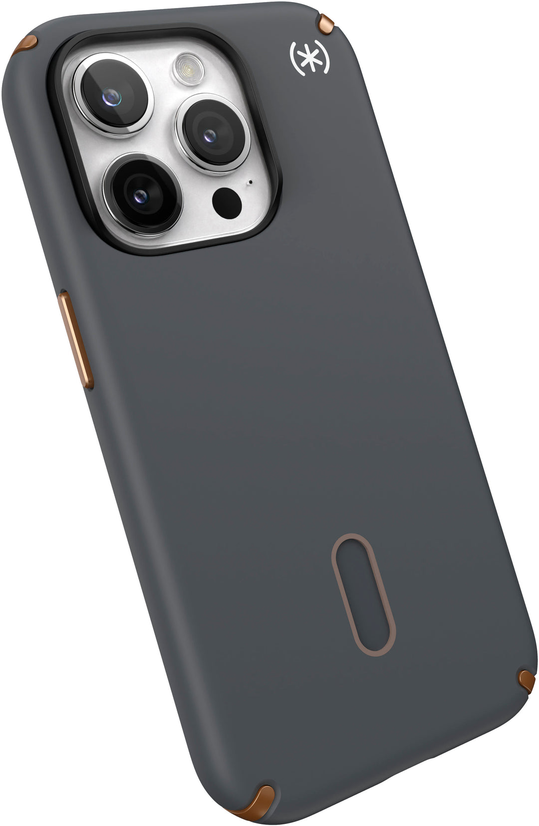 Speck - Presidio2 Pro ClickLock Case with Magsafe for Apple iPhone 15 Pro - Charcoal/Cool Bronze_3