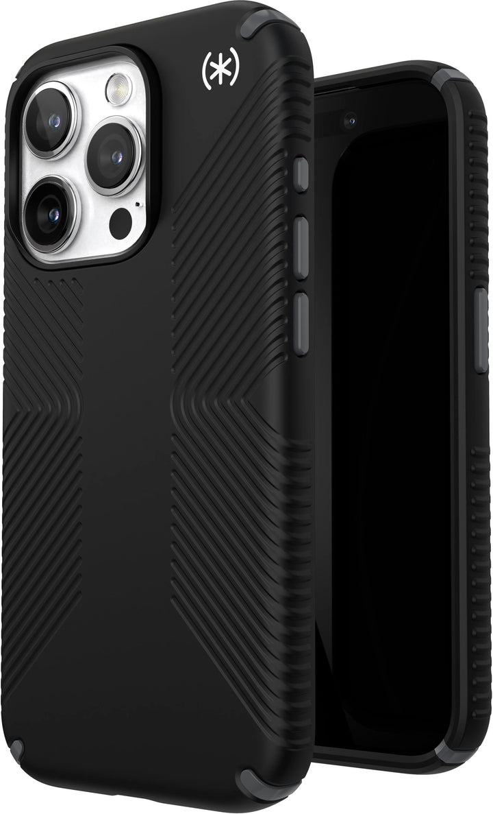 Speck - Presidio2 Grip Case with MagSafe for Apple iPhone 15 Pro - Black_5