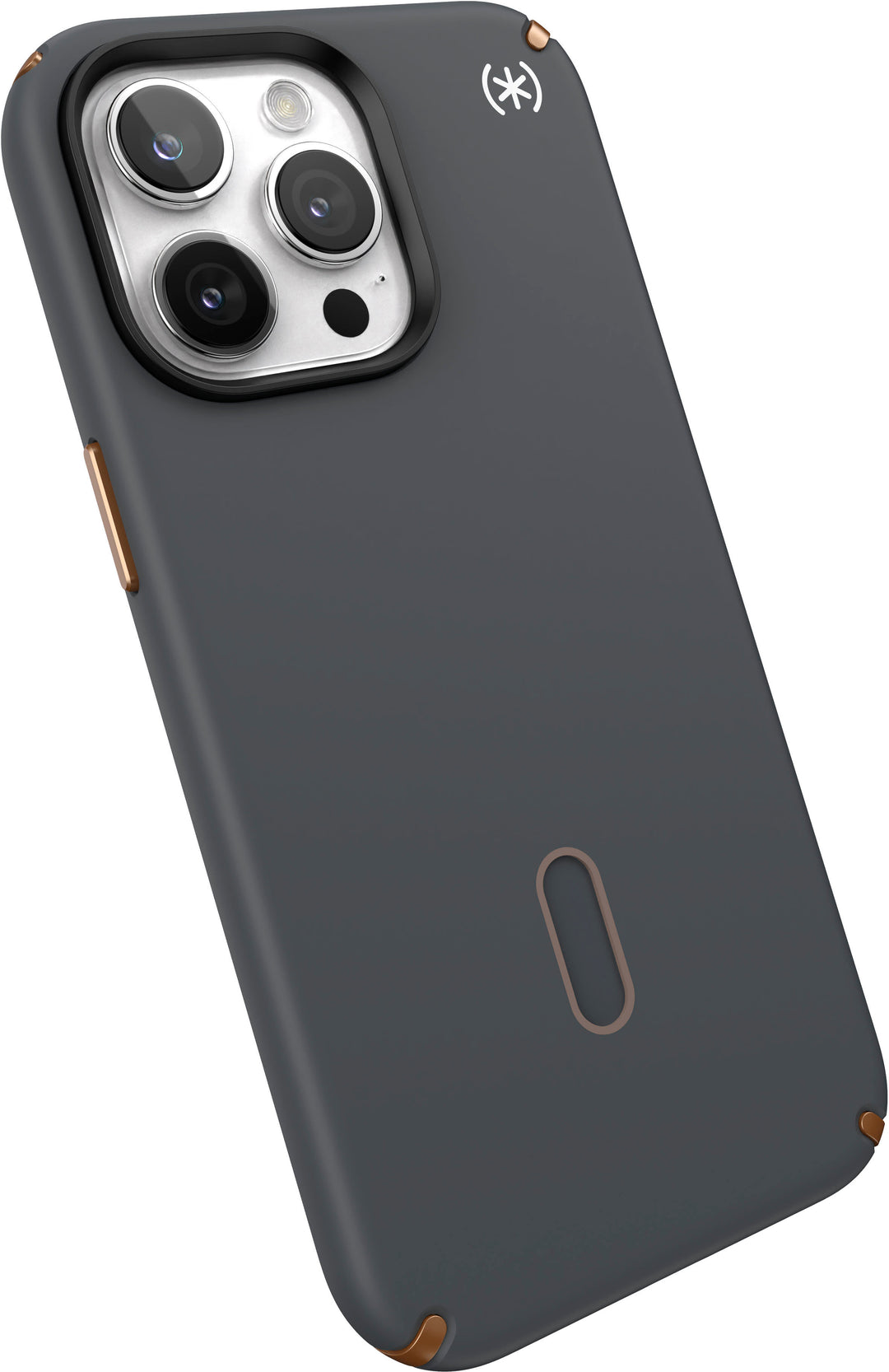 Speck - Presidio2 Pro ClickLock Case with MagSafe for Apple iPhone 15 Pro Max - Charcoal/Cool Bronze_3