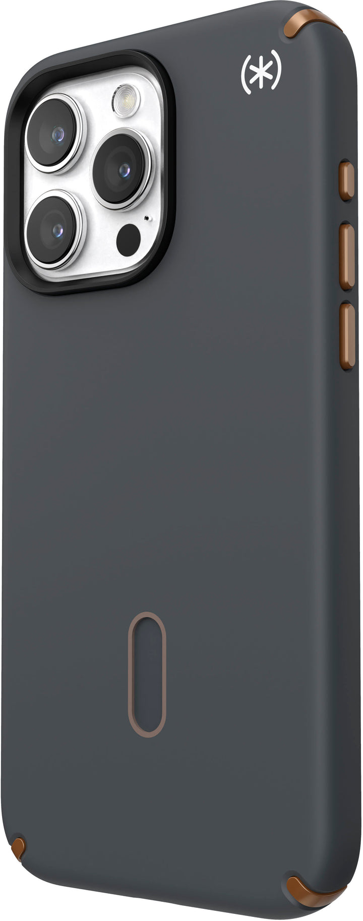 Speck - Presidio2 Pro ClickLock Case with MagSafe for Apple iPhone 15 Pro Max - Charcoal/Cool Bronze_2