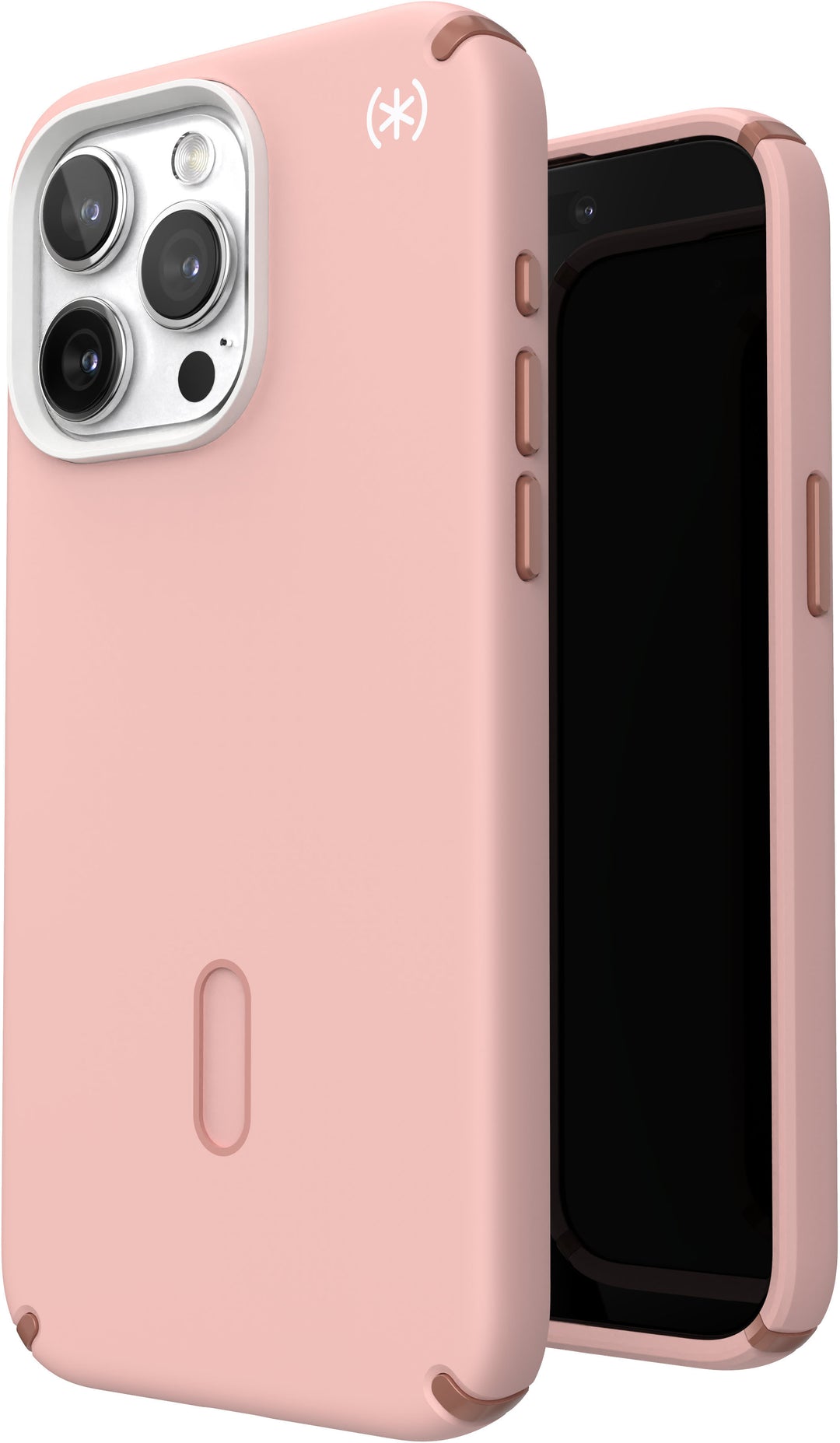 Speck - Presidio2 Pro ClickLock Case with MagSafe for Apple iPhone 15 Pro Max - Dahlia Pink/Rose Gold_5