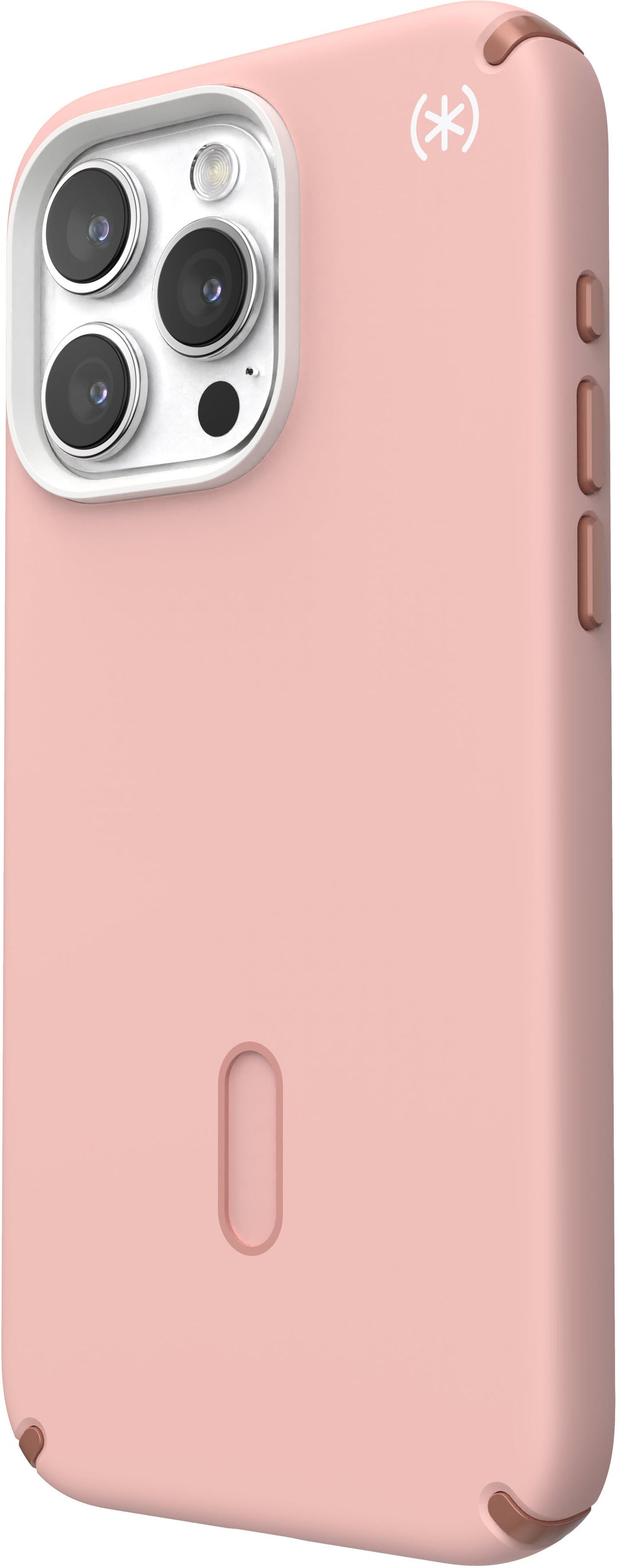 Speck - Presidio2 Pro ClickLock Case with MagSafe for Apple iPhone 15 Pro Max - Dahlia Pink/Rose Gold_2