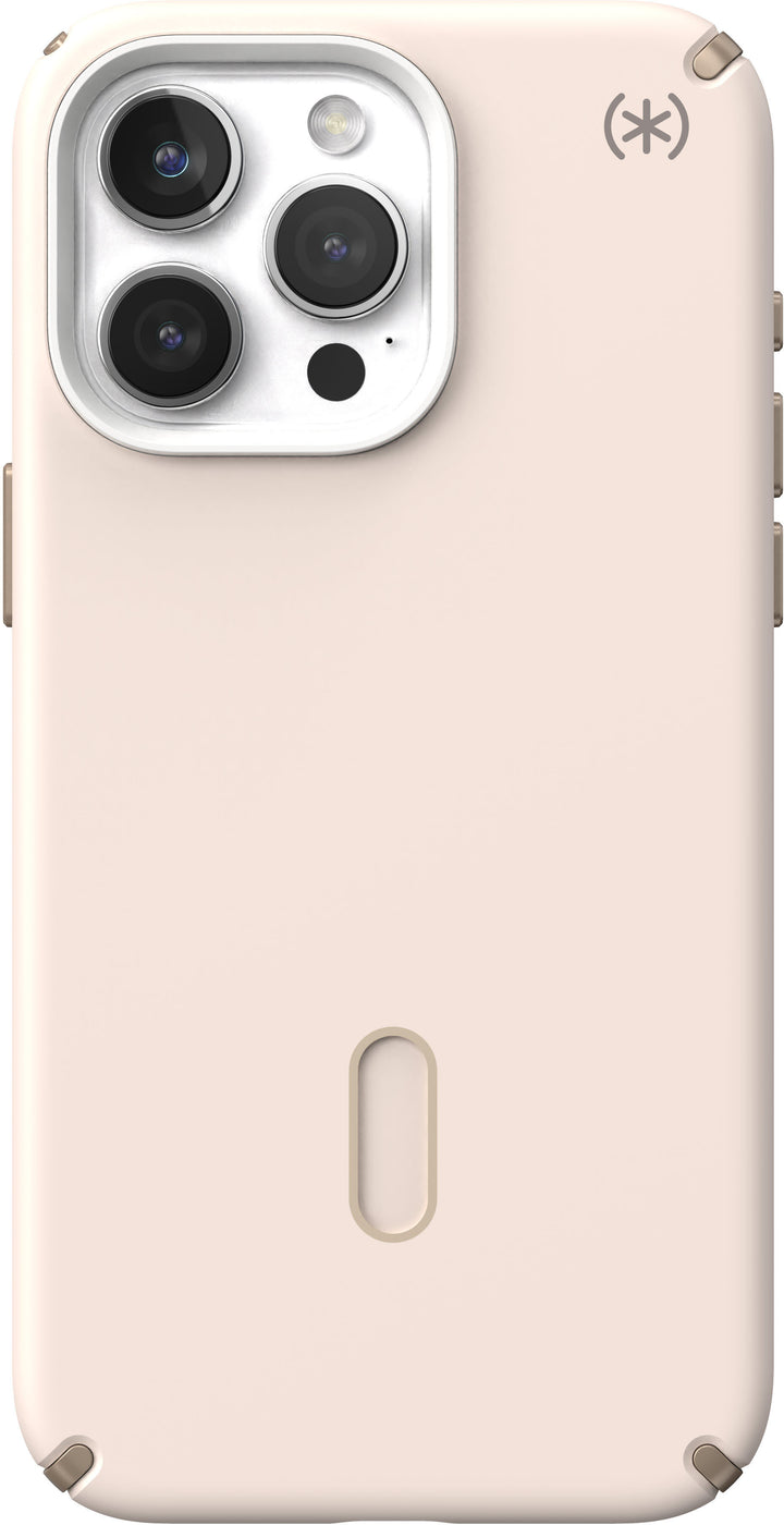 Speck - Presidio2 Pro ClickLock Case with MagSafe for Apple iPhone 15 Pro Max - Bleached Bone/Heirloom Gold_0