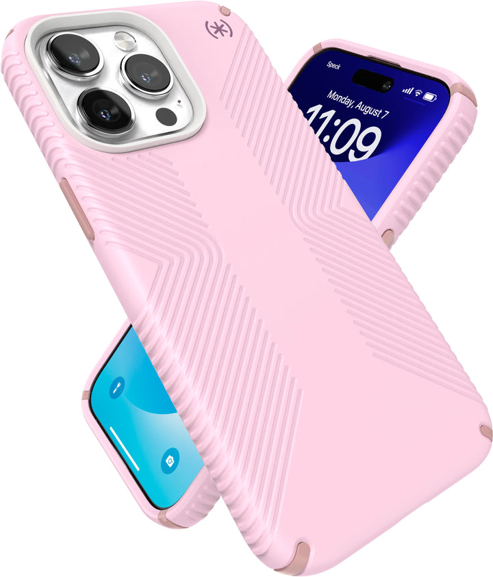 Speck - Presidio2 Grip Case with MagSafe for Apple iPhone 15 Pro Max - Soft Lilac_6