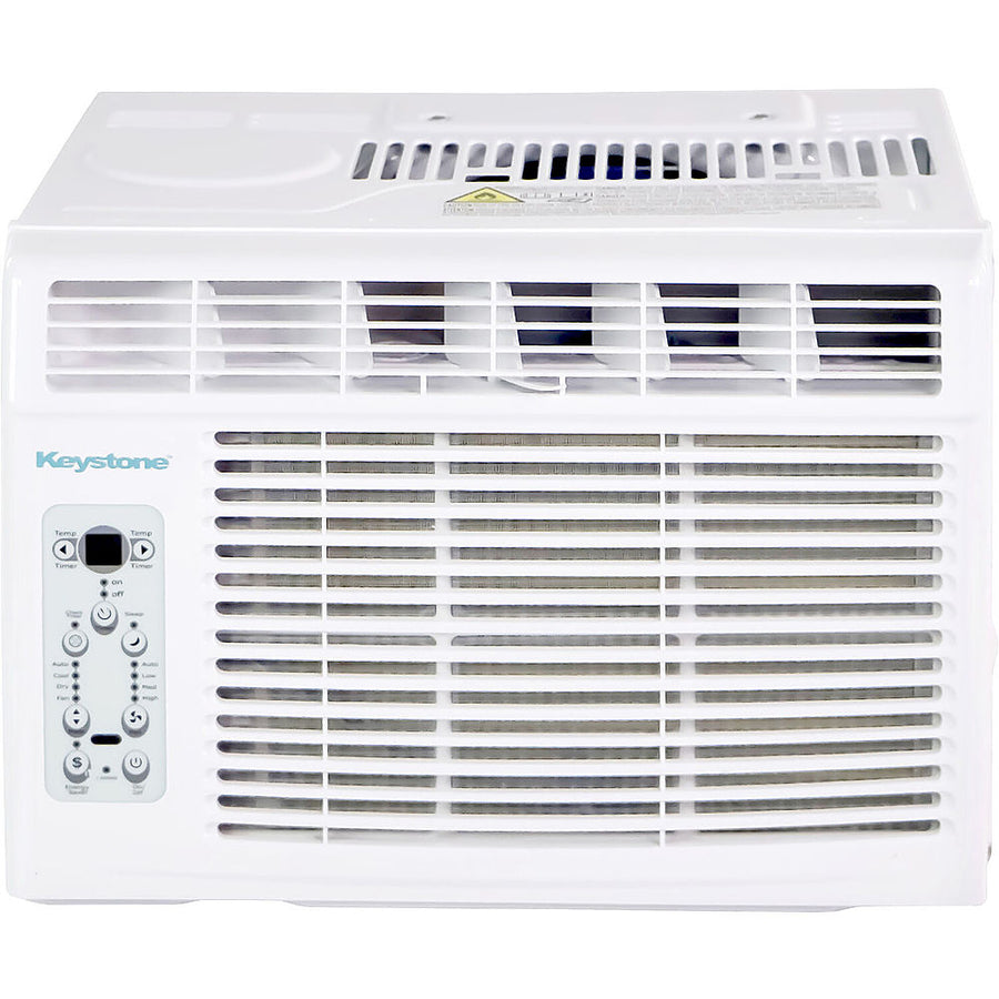 Keystone - 650 Sq. Ft 15,500 BTU Window Air Conditioner - White_0
