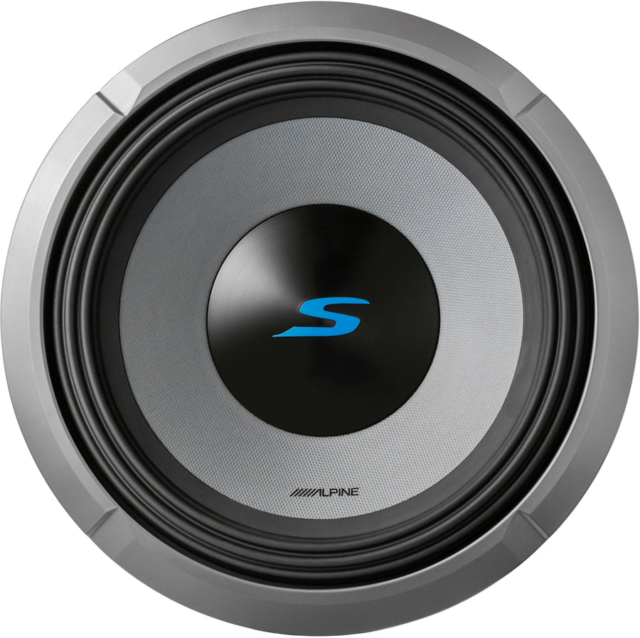 Alpine - Next Generation S-Series 12" Dual-Voice Coil 4-Ohm Subwoofer - Black_0