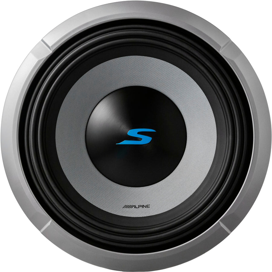 Alpine - Next Generation S-Series 10" Dual-Voice Coil 4-Ohm Subwoofer - Black_0