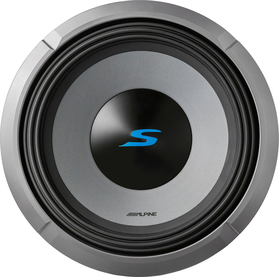 Alpine - Next Generation S-Series 12" Dual-Voice Coil 2-Ohm Subwoofer - Black_0