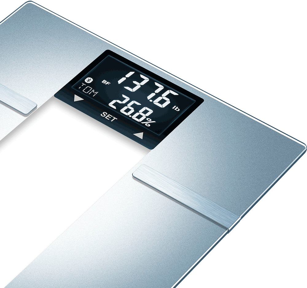 Beurer - Bluetooth Digital Body Weight Scale - Silver_1