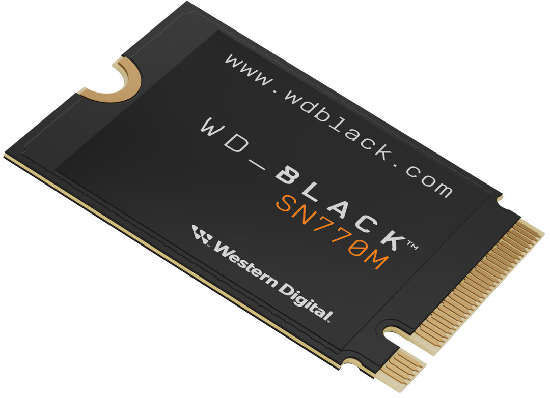 WD - BLACK SN770M 1TB Internal SSD PCIe Gen 4 x4 M.2 2230_3