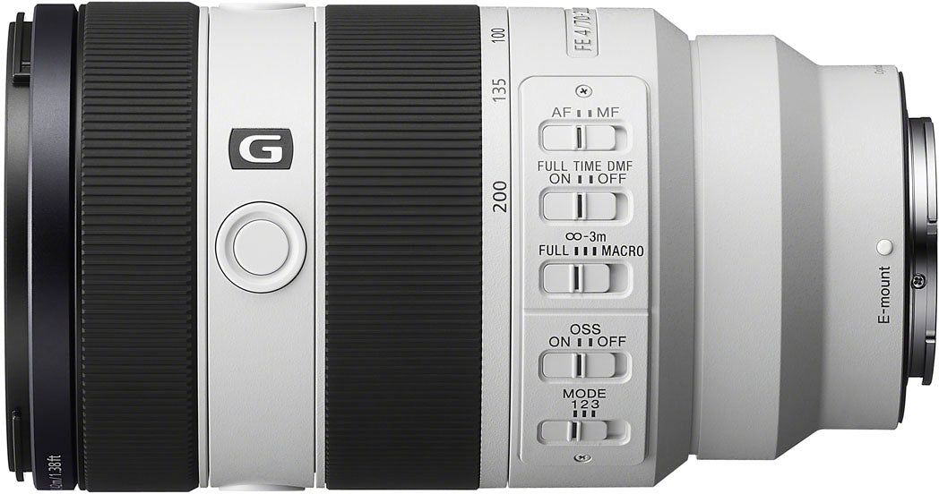 Sony - SEL70200G2 FE-200mm F4 Macro G OSS II Lens - Grey_6