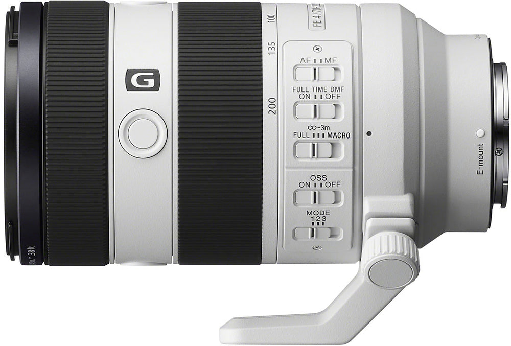 Sony - SEL70200G2 FE-200mm F4 Macro G OSS II Lens - Grey_1