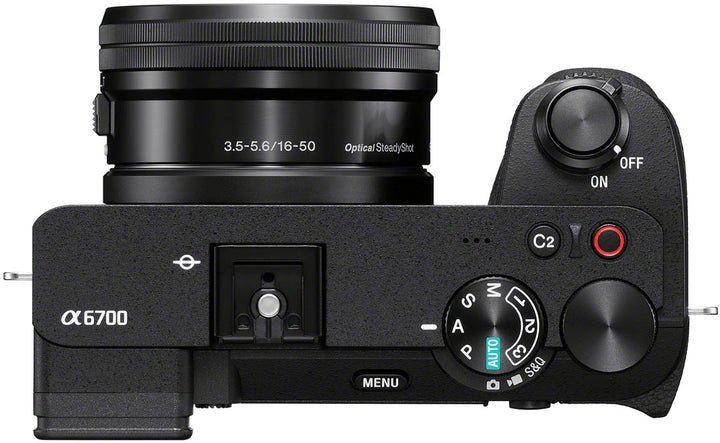 Sony - Alpha 6700 - APS-C Mirrorless Camera with PZ 16-50 mm Lens - Black_4
