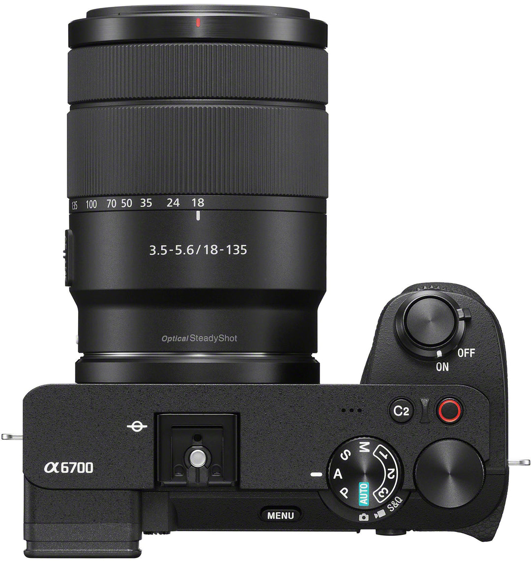 Sony - Alpha 6700 - APS-C Mirrorless Camera with E 18-135 mm Lens - Black_4