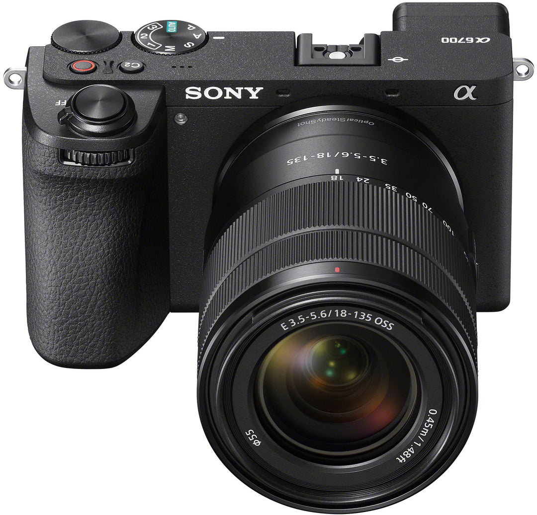 Sony - Alpha 6700 - APS-C Mirrorless Camera with E 18-135 mm Lens - Black_3