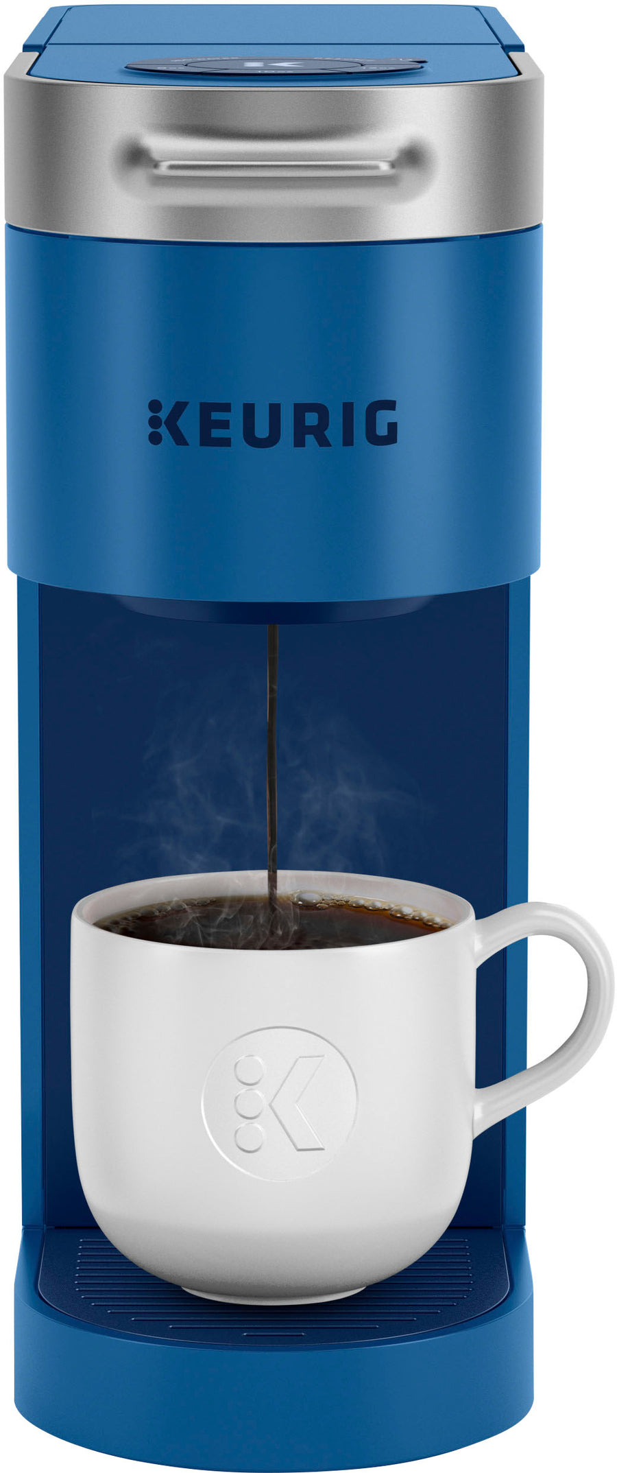 Keurig - K-Slim Single-Serve K-Cup Pod Coffee Maker - Twilight Blue_0